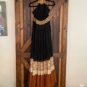 White House Black Market Halter Maxi